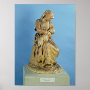 Affiches Femme rurale alimentant son enfant