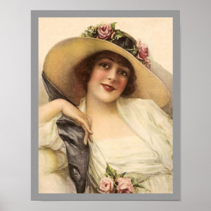 Affiches Femme victorienne