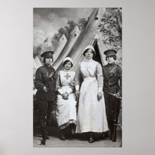 Affiches Femmes en guerre, 1914-18