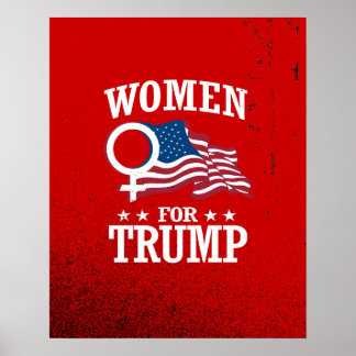 AFFICHES FEMMES POUR TRUMP