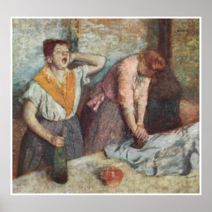 Affiches Femmes repassant, C. 1884-86, Edgar Degas