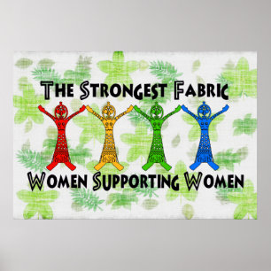 Affiches Femmes soutenant des femmes
