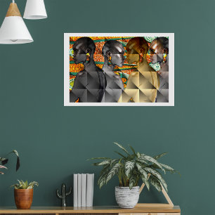 Affiches Femmes tribales d'Afrique