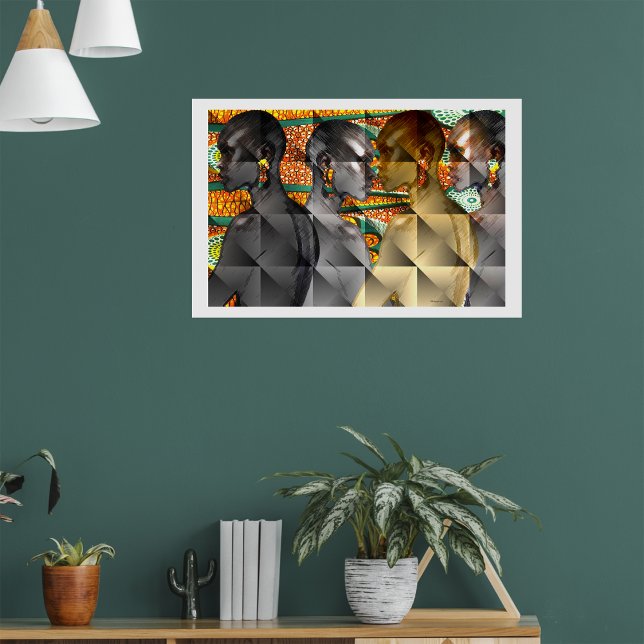 Affiches Femmes tribales d'Afrique (Créateur téléchargé)