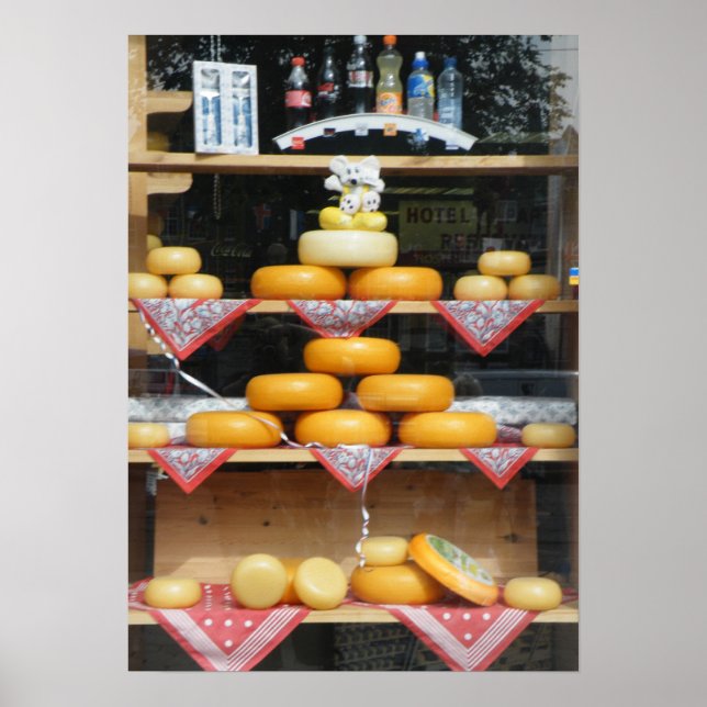 Affiches Fenêtre Fromage à Amsterdam (Devant)