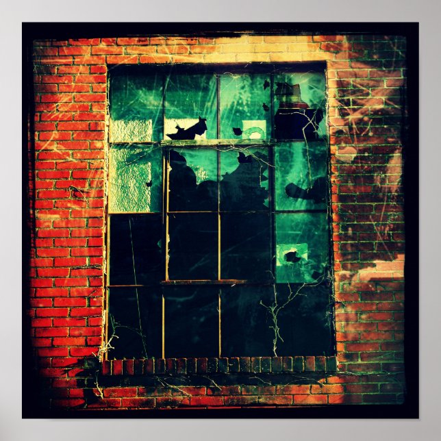 Affiches Fenêtres brisées (Devant)