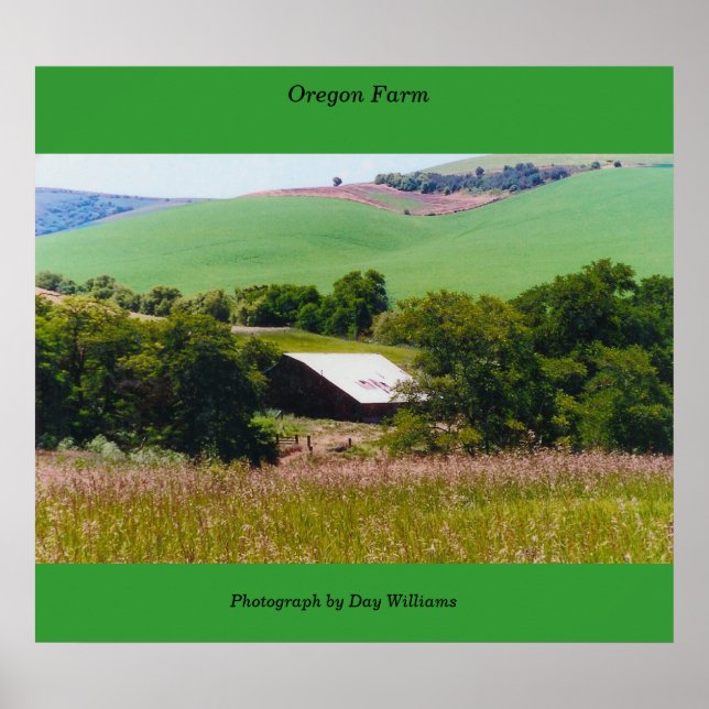 Affiches Ferme de l'Oregon (Devant)