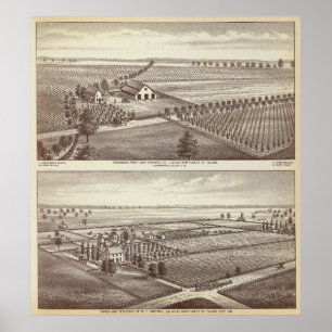 Affiches Fermes de Tulare