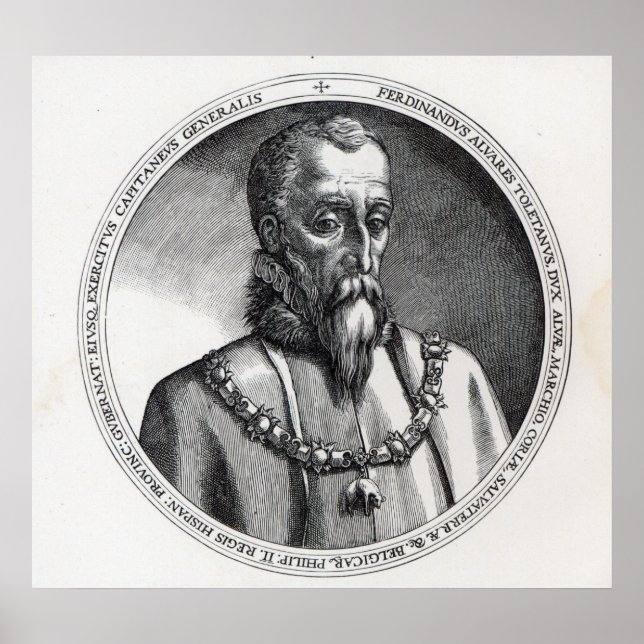 Affiches Fernando Alvarez de Toledo, 3e duc d'Alba (Devant)
