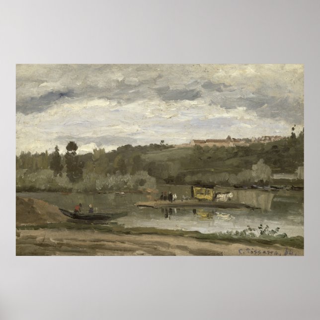 Affiches Ferry à Varenne-Saint-Hilaire, 1864 (Devant)