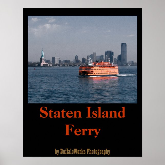 Affiches Ferry Staten Island (Devant)