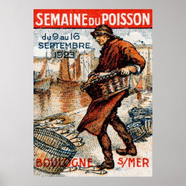 Affiches Festival des fruits de mer 1923 (Devant)