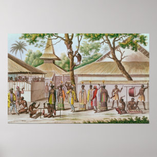 Affiches Festival religieux à Caieli, île de Buru