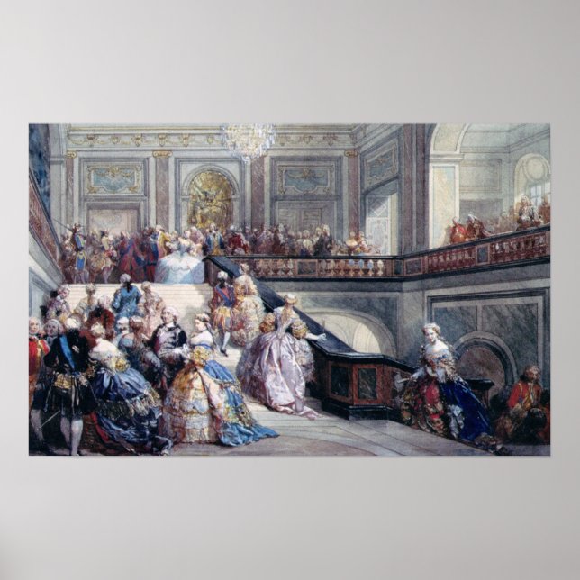 Affiches Fete at the Chateau de Versailles (Devant)