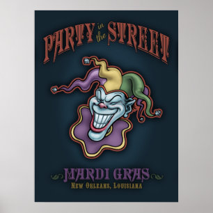 Affiches Fête dans la rue