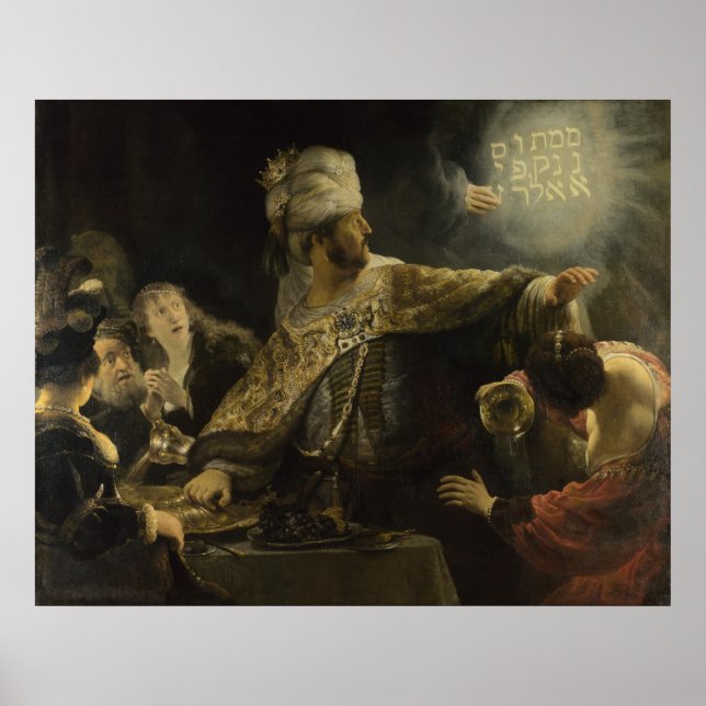 Affiches Fête de Belshazzar (Devant)