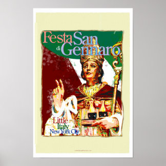 Affiches Fête de l'affiche de San Gennaro