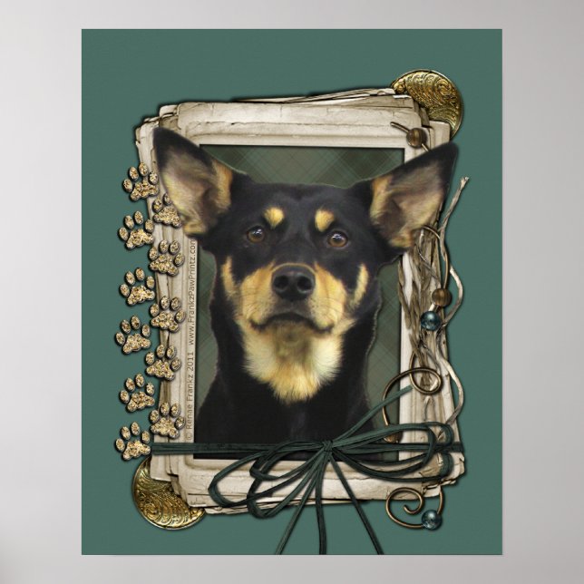 Affiches Fête des pères - Poches de pierre - Kelpie - Jude (Devant)