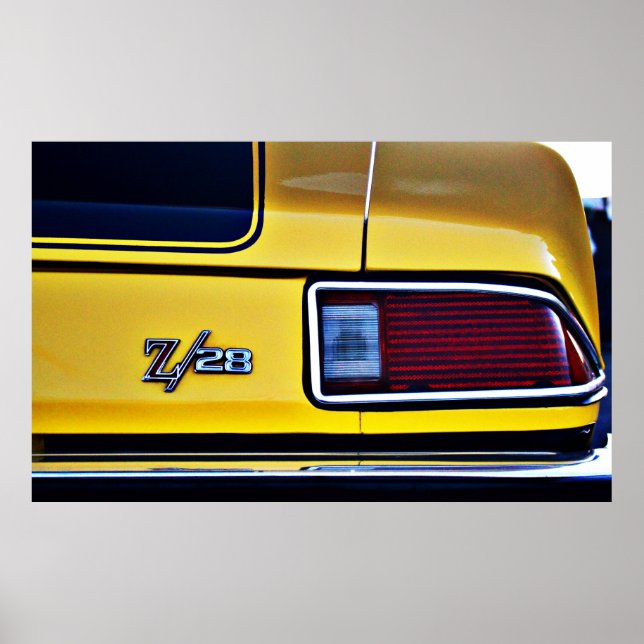 Affiches feu arrière Camaro Z/28 (Devant)