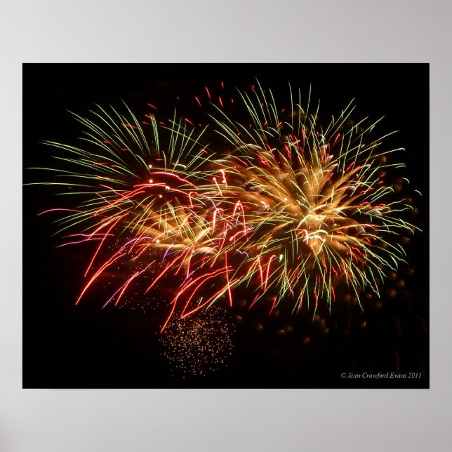Affiches Feu d'artifice 2 (Devant)