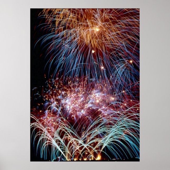 Affiches Feu d'artifice par tdgallery (Devant)