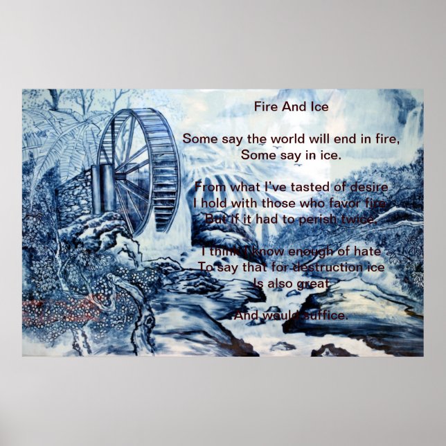 Affiches Feu Et Glace Sur La Chine (Devant)