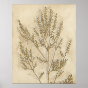 Affiches Feuillage doré II