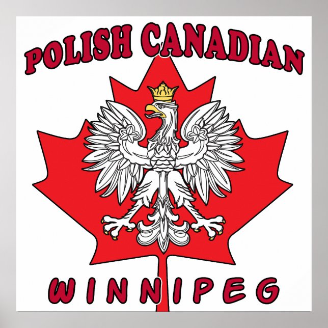 Affiches Feuille canadienne polonaise de Winnipeg (Devant)