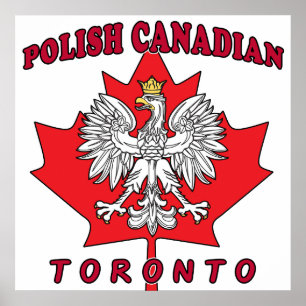 Affiches Feuille canadienne polonaise Toronto