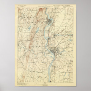 Affiches Feuille de 4 Springfield