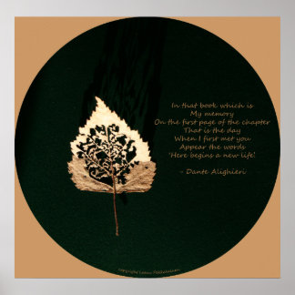 Affiches Feuille d'or