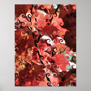 AFFICHES FEUILLE ROUGE