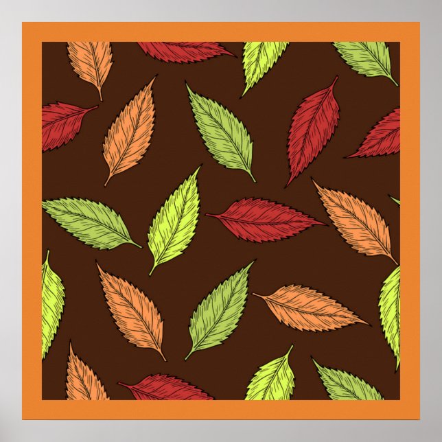 AFFICHES FEUILLES D'AUTOMNE (Devant)