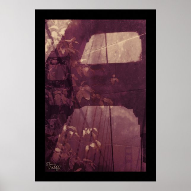 Affiches feuilles du pont (Devant)