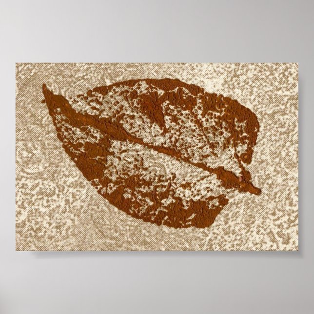 Affiches Feuilles Nature Imprimer Mini-Poster (Devant)