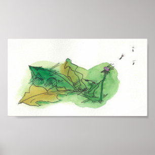 Affiches Feuilles tombés