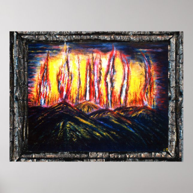 Affiches Feux de fourrage (Devant)