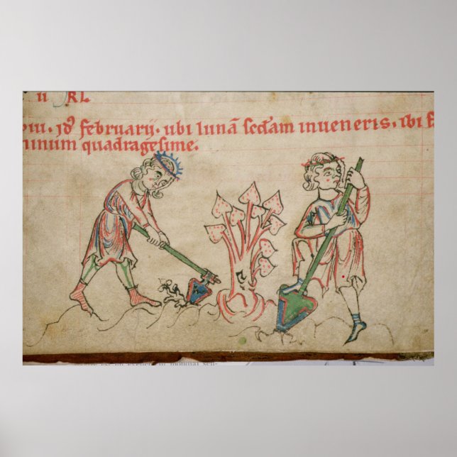 Affiches Février : hoeing (Devant)