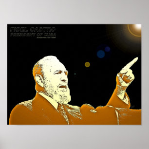 Affiches Fidel Castro-24x18-PRINT