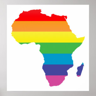 Affiches fierté africaine.