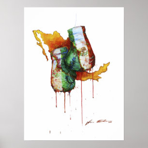 Affiches Fierté de boxe mexicaine