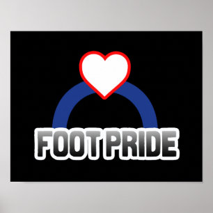 Affiches Fierté de pied