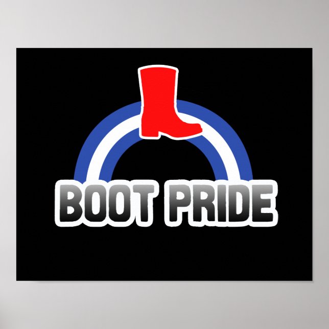Affiches Fierté des bottes (Devant)