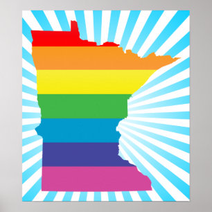 Affiches fierté du minnesota.
