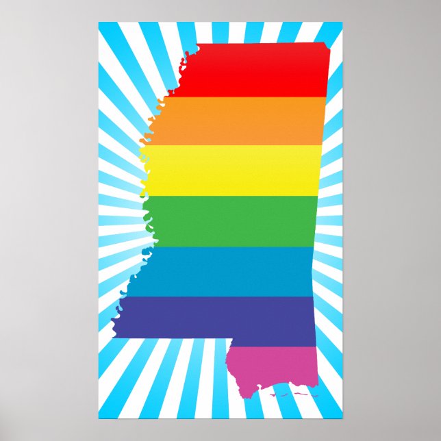 Affiches fierté du mississippi (Devant)
