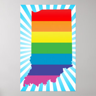 Affiches fierté indiana.