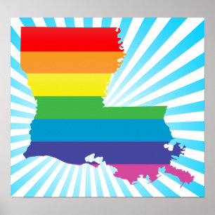 Affiches fierté louisiana.