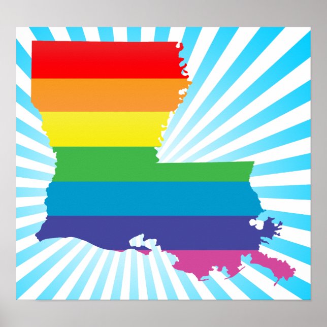 Affiches fierté louisiana. (Devant)