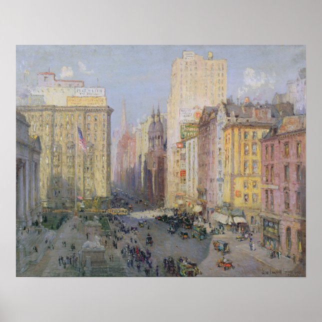 Affiches Fifth Avenue, New York, 1913 (Devant)