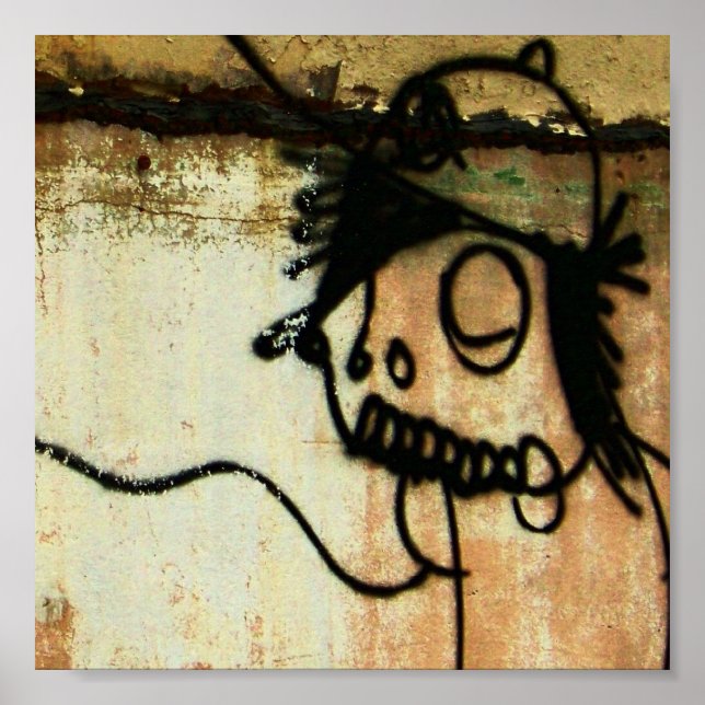 Affiches figure grafitti (Devant)